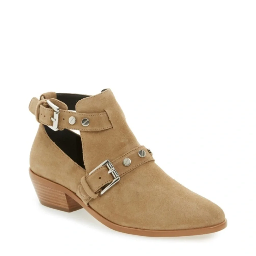 NWT • Rebecca Minkoff • Abigail Suede Ankle Boots